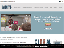 Tablet Screenshot of monite.org
